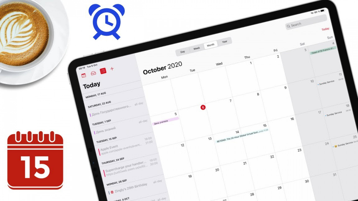 Apple Calendar for scheduling your meetings on the iPad in iPadOS   Digital planning