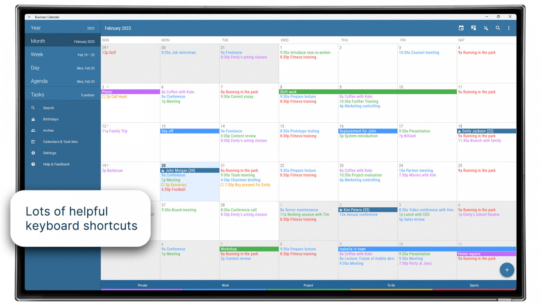 Business Calendar  - Agenda, Planner & Organizer:Amazon