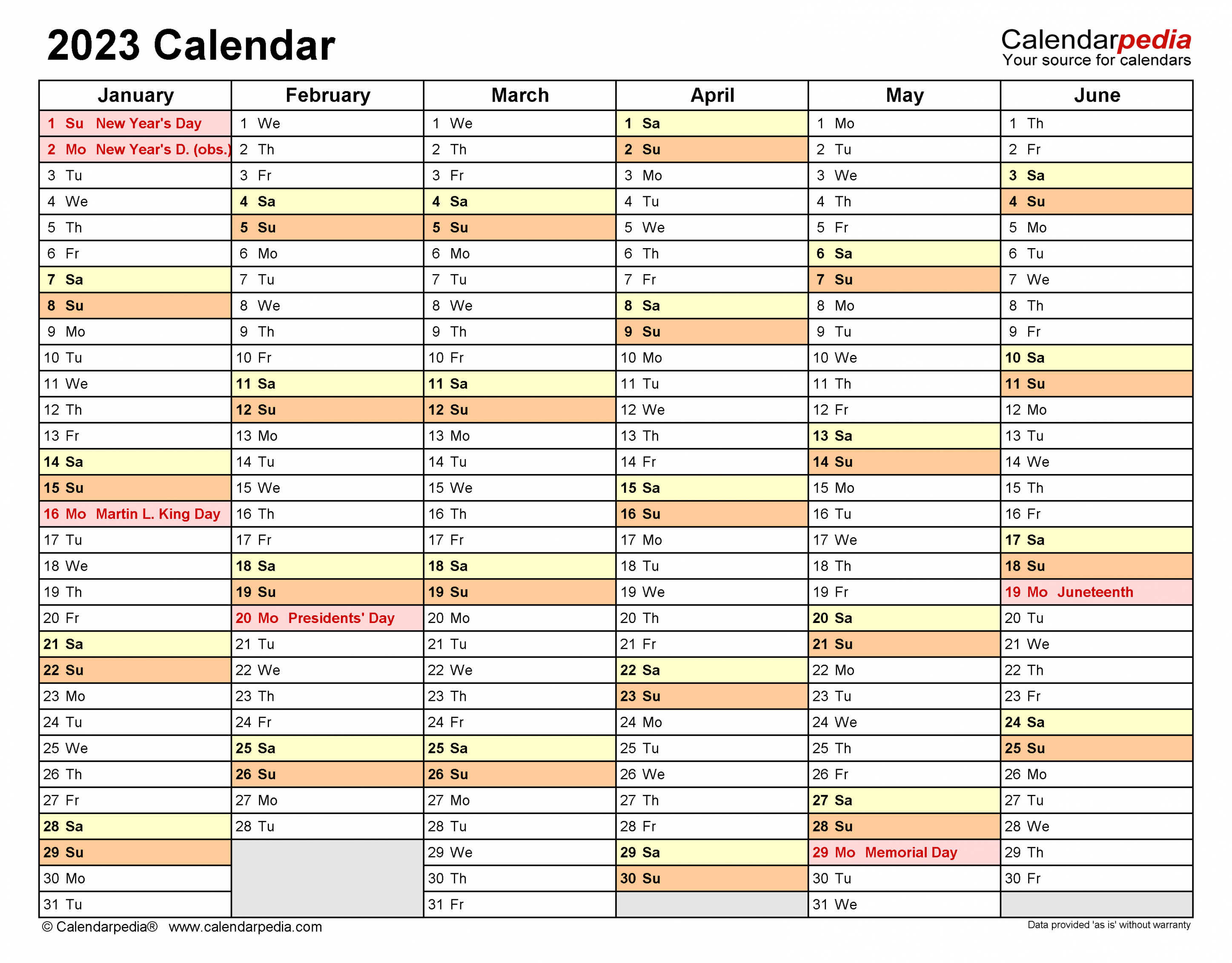 Calendar - Free Printable Excel Templates - Calendarpedia