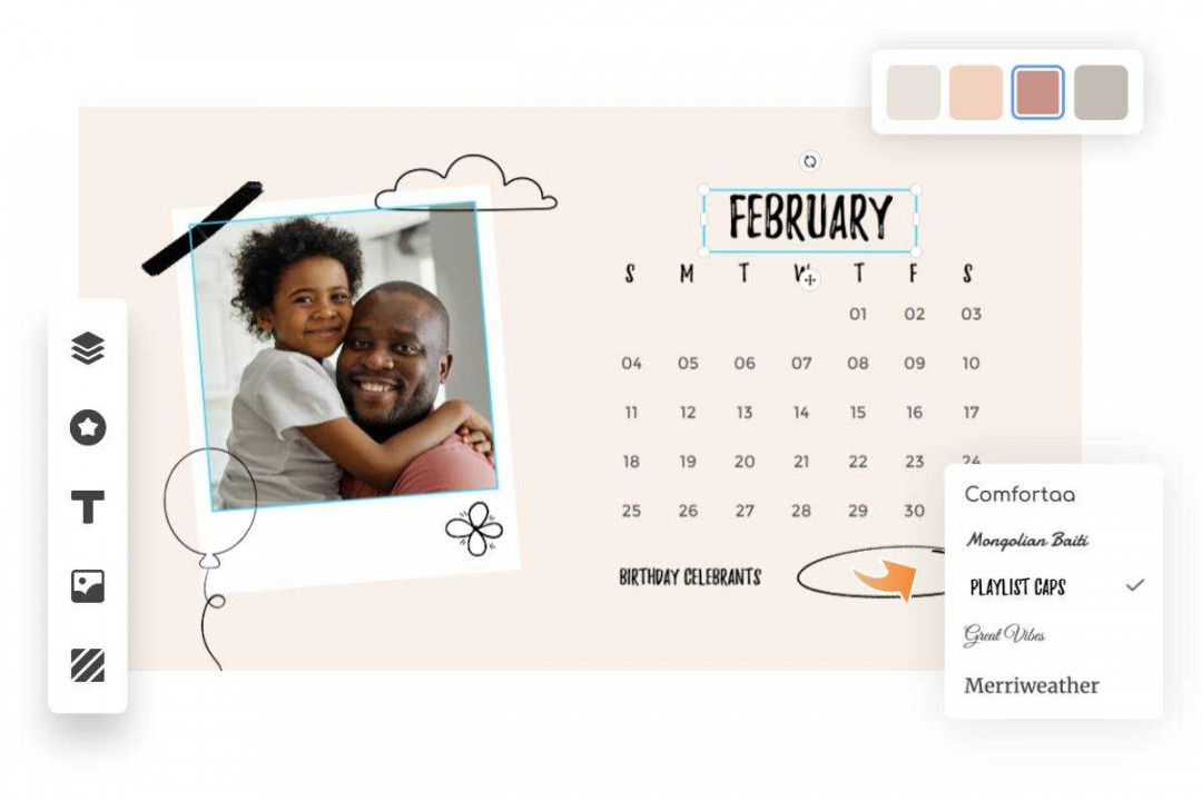 Calendar Maker: Make Calendars Online for Free  Fotor