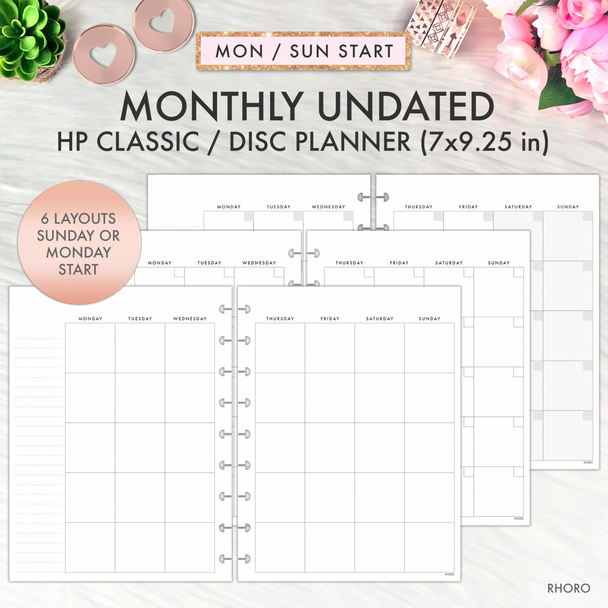 Classic Happy Planner Inserts Happy Planner Inserts - Etsy