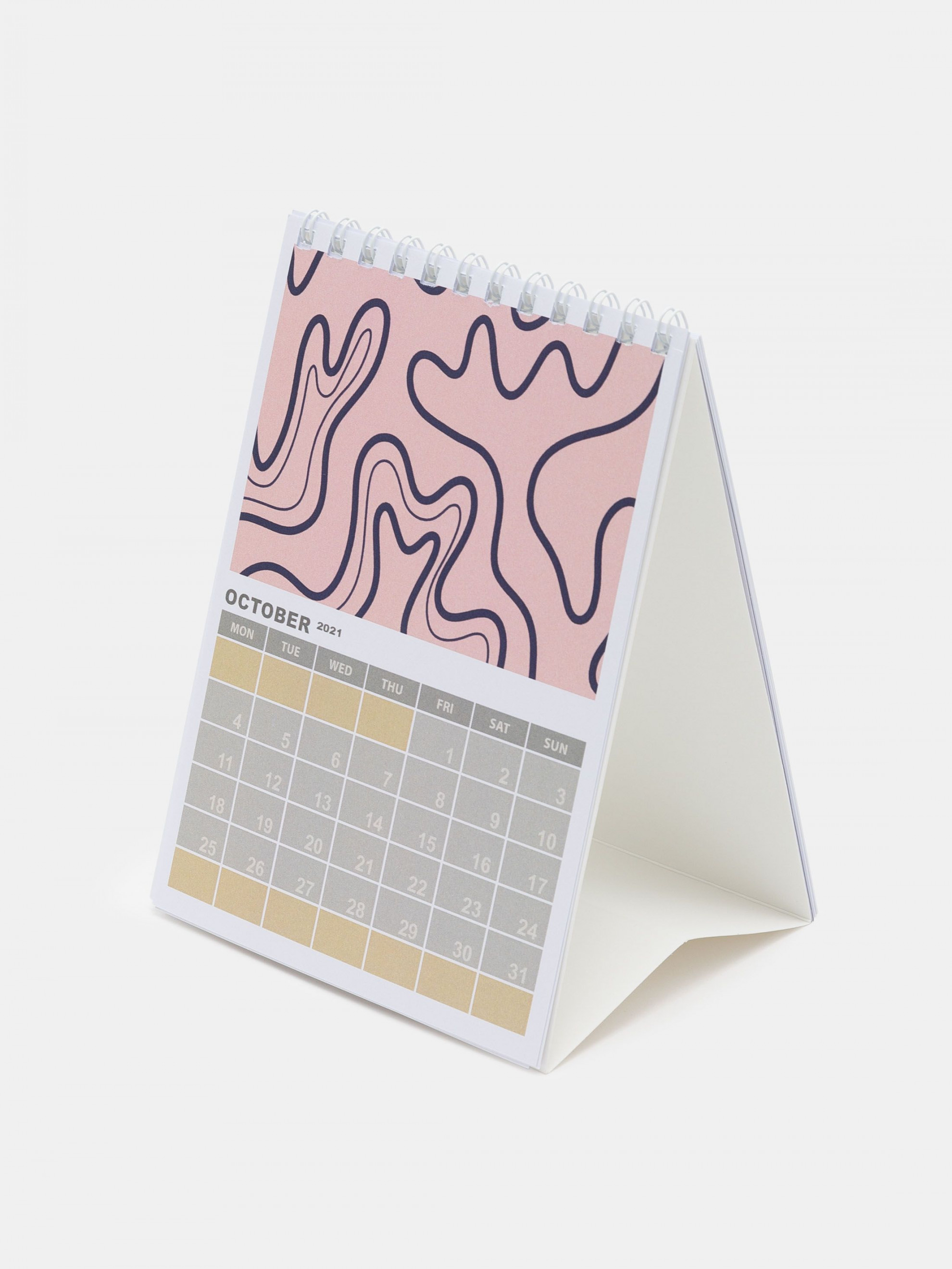 Custom Desk Calendar. Make Your Own Monthly Desk Calendar.