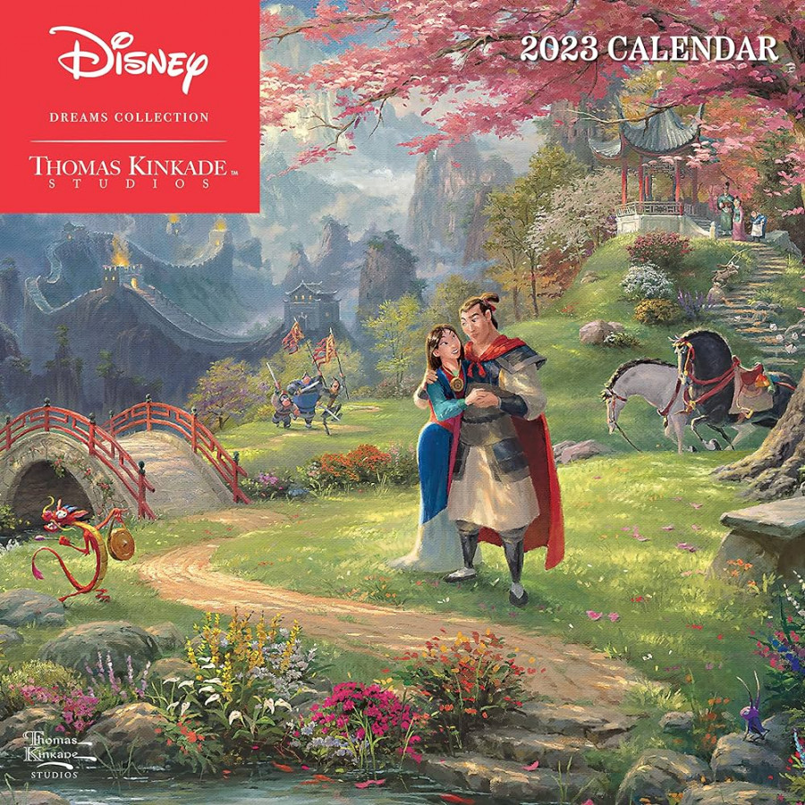 Disney Dreams Collection by Thomas Kinkade Studios:  Wall Calendar