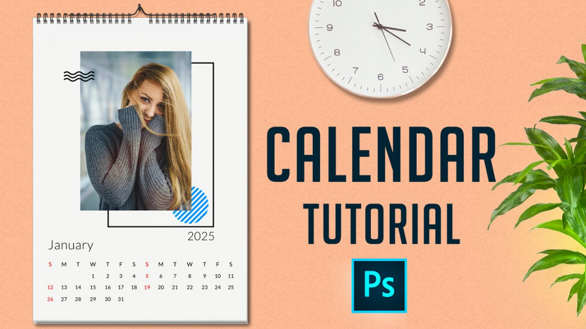 How To Create A Calendar in Adobe Photoshop  Jai Siva Kumar