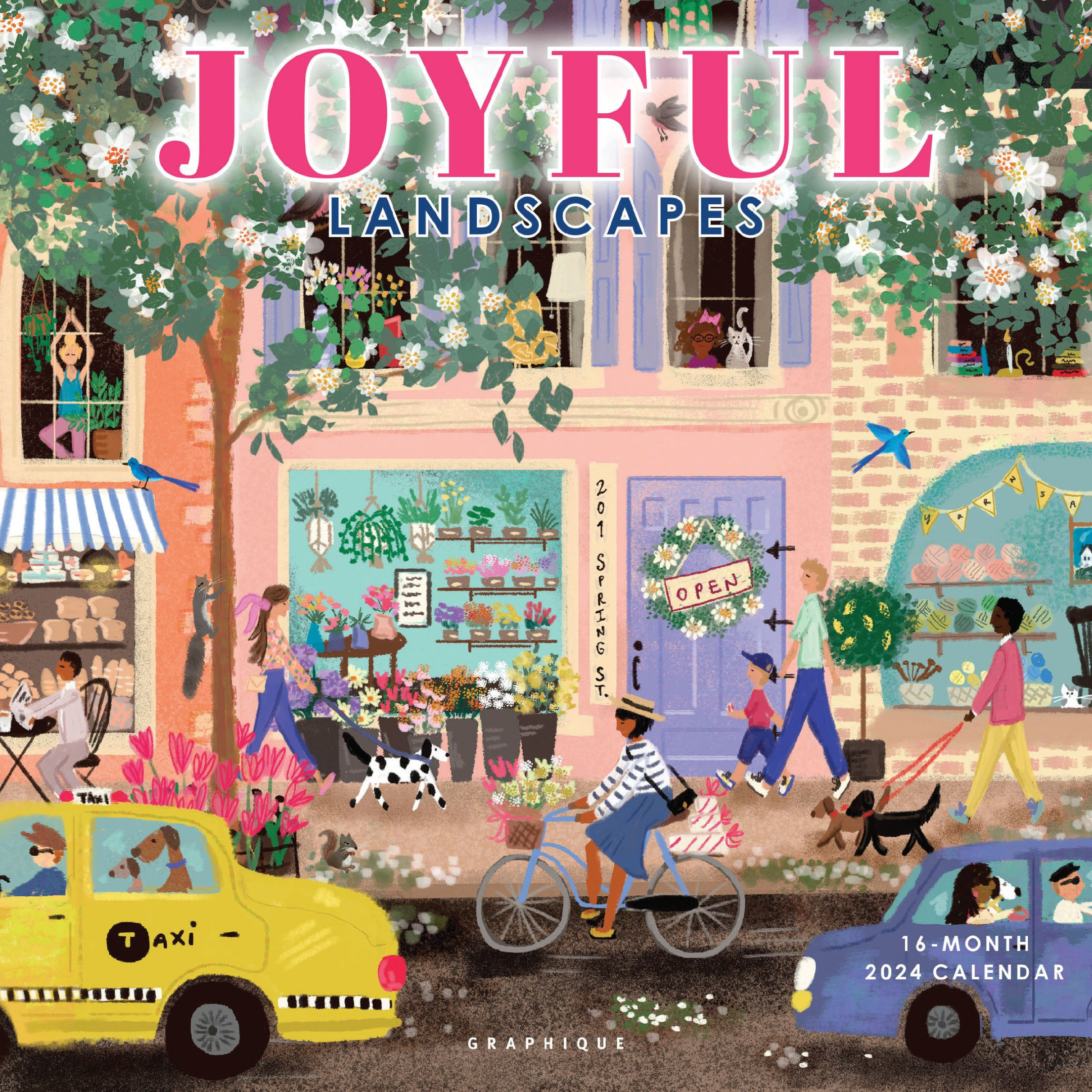 Joyful Landscapes  x  Wall Calendar
