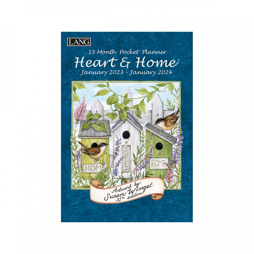 LANG HEART & HOME®  MONTHLY POCKET PLANNER ()