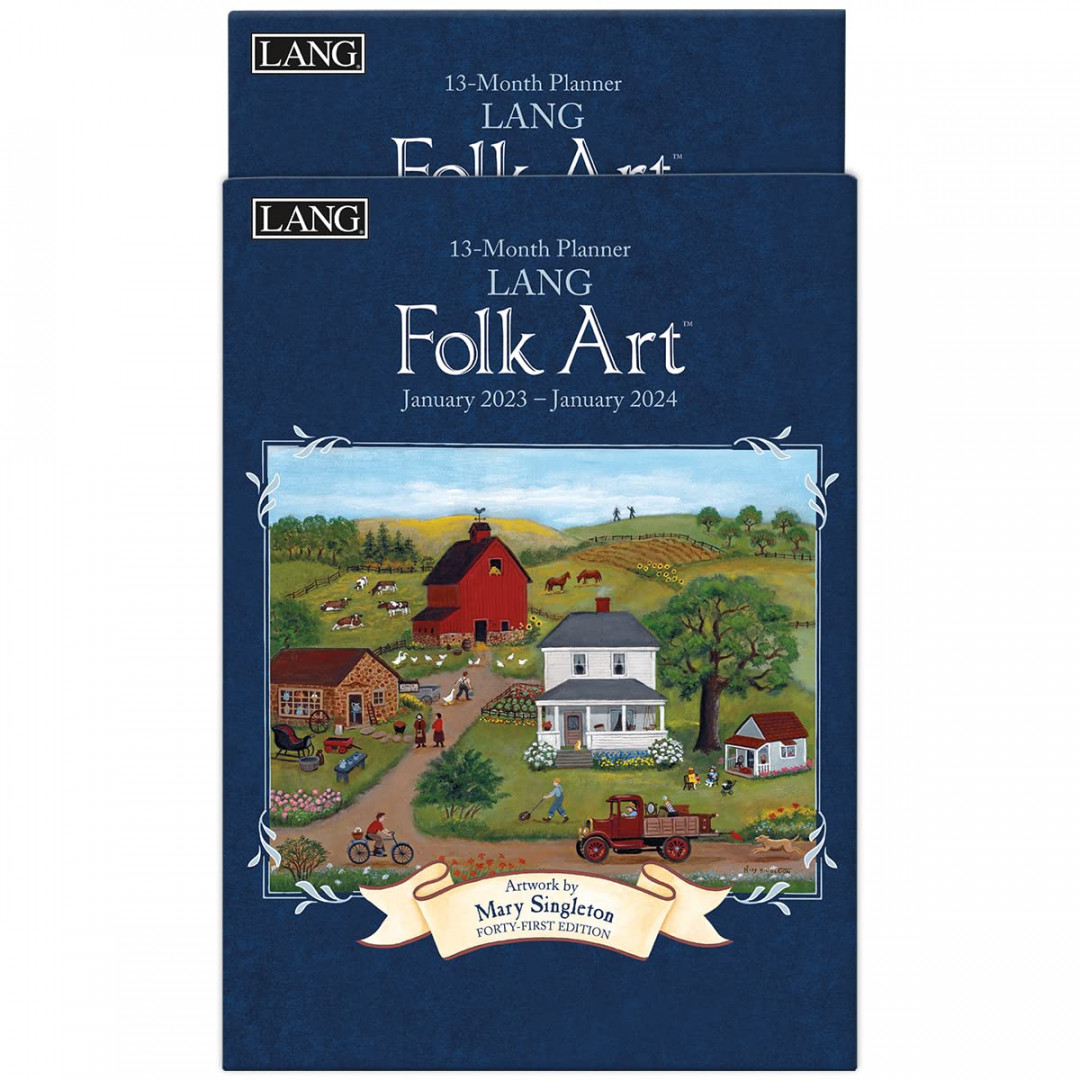 LANG LANG FOLK ART™  MONTHLY PLANNER ()