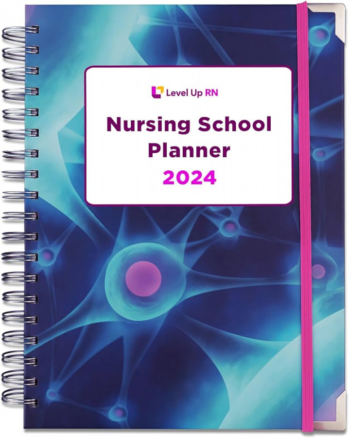 Level Up RN - Nursing School Study Planner - Nursing Student Gifts -  Spring/Fall Calendar Year - DatSee more Level Up RN - Nursing School Study