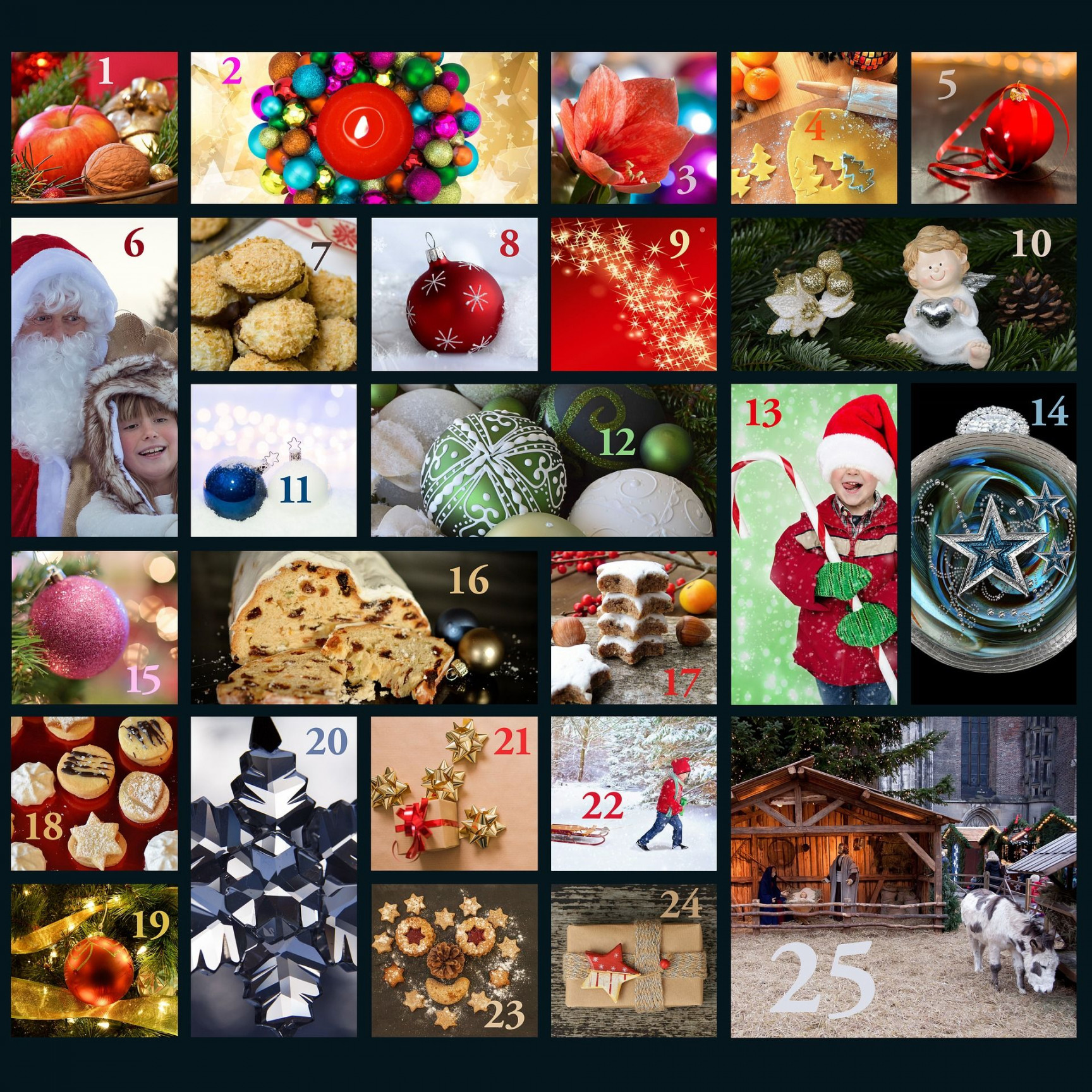 Make Your Own Digital Christmas Advent Calendar