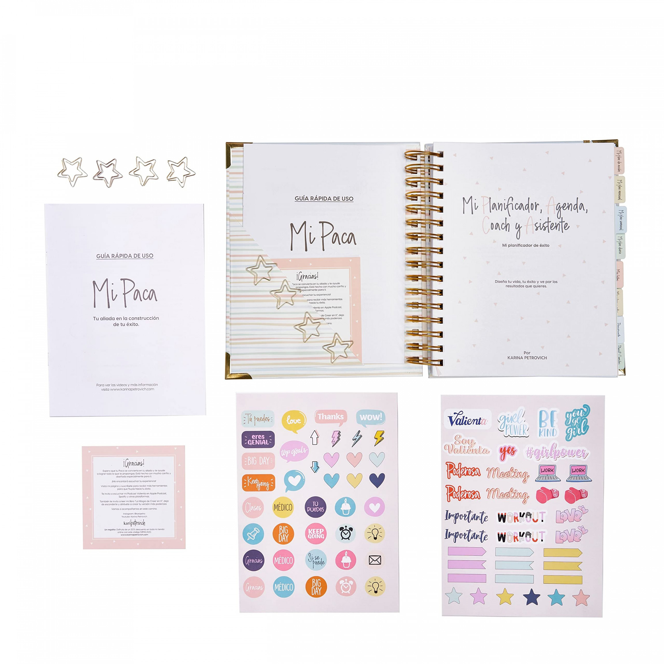 Mi Paca Spanish Planner  Best Mothers Day Gifts Spanish - Abuela Gifts  in Spanish - Undated AgenSee more Mi Paca Spanish Planner  Best