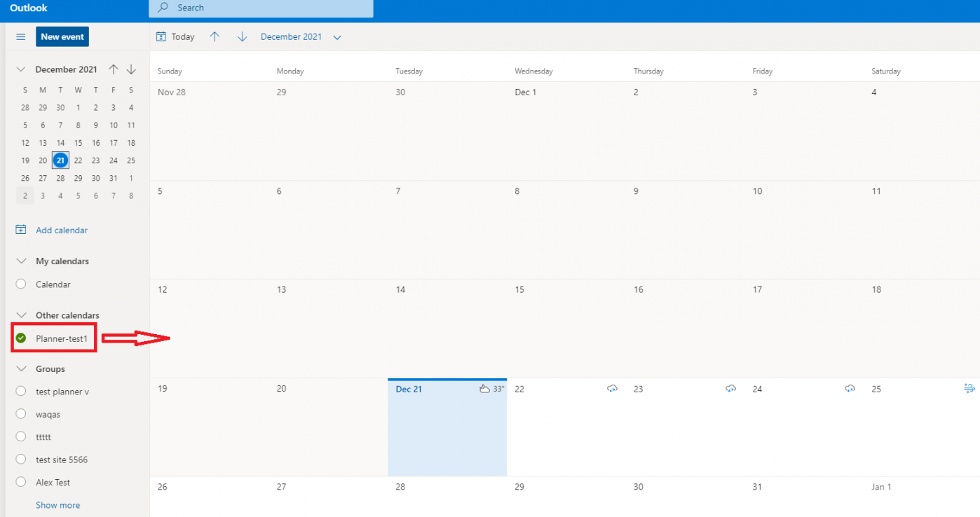 Planner schedule - Microsoft Community