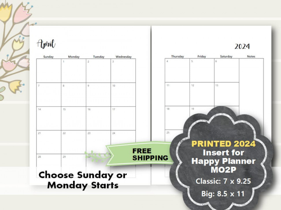 PRINTED  Fits Happy Planner Classic Fits Happy Planner - Etsy
