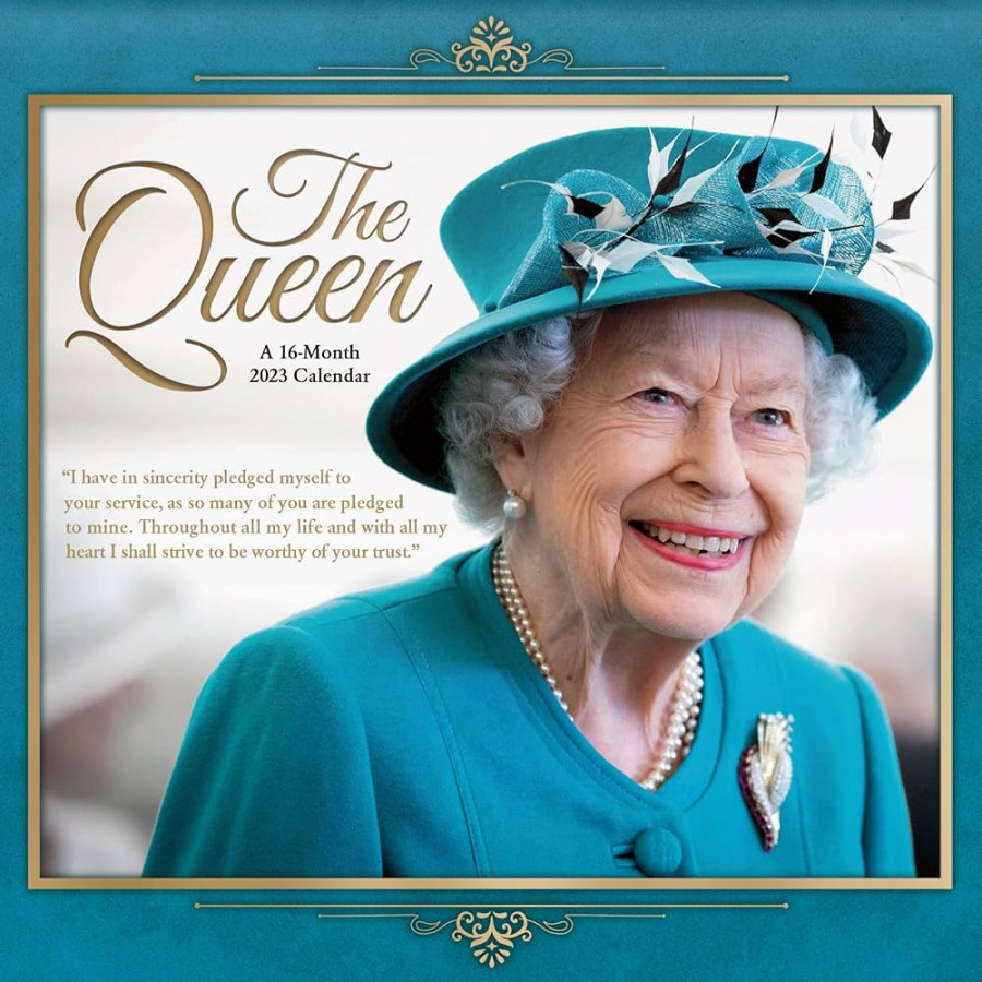 Queen Elizabeth II Wall Calendar