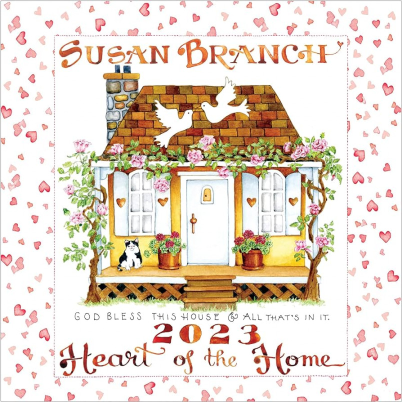 TF PUBLISHING Susan Branch  Wall Calendar  Month  Premium