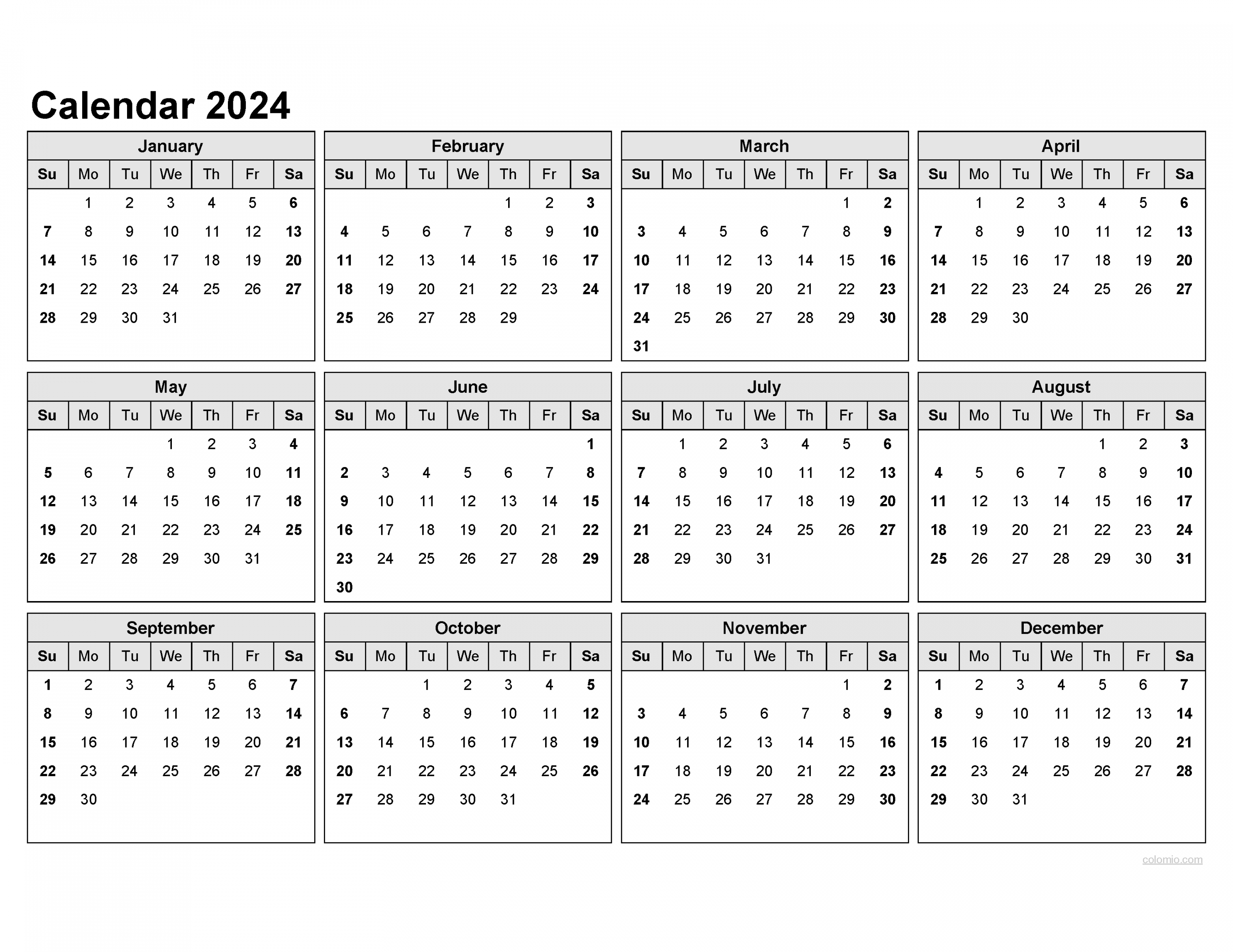 &  Calendar, Monthly Calendars, with Calendar maker