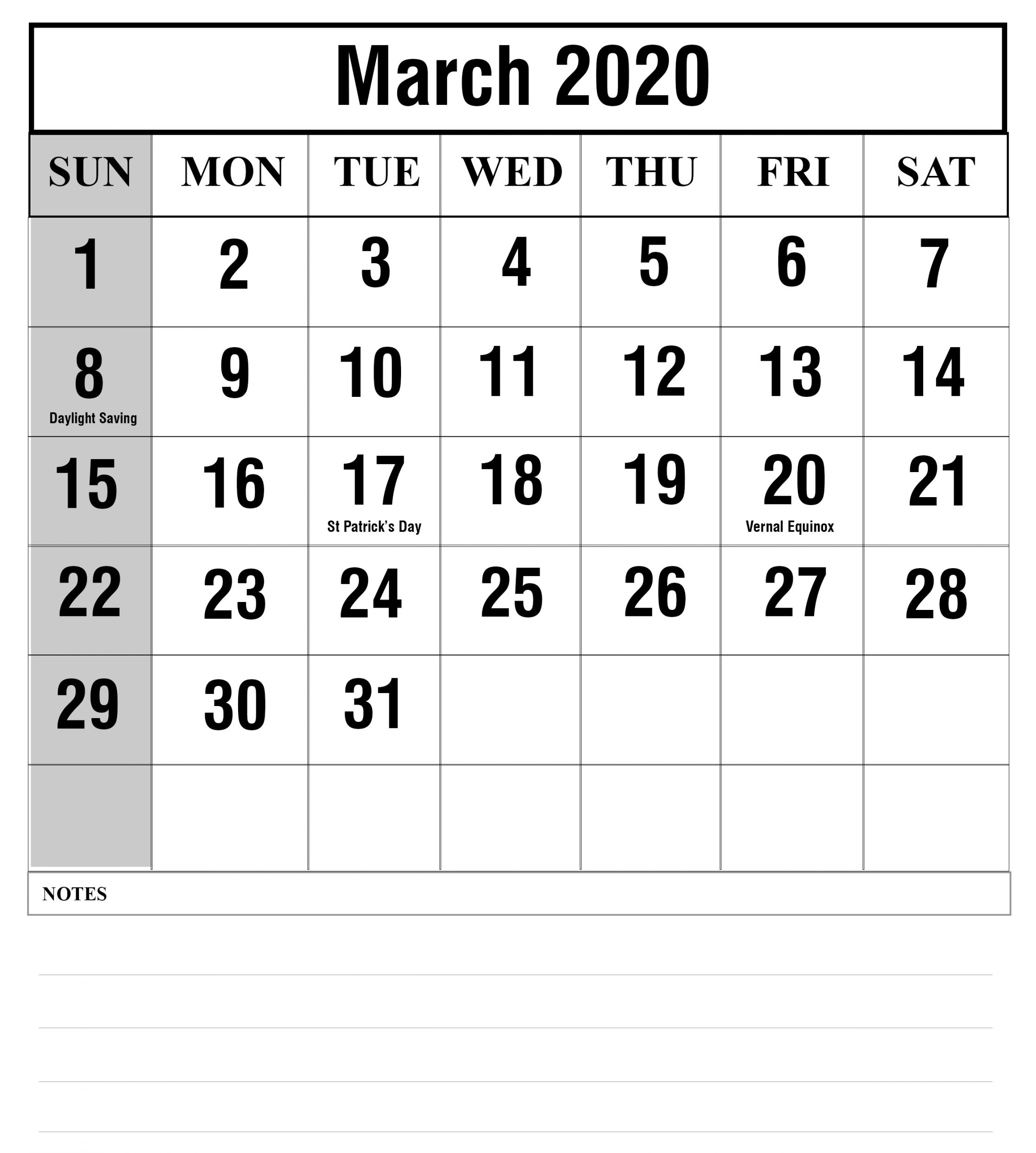 How To Schedule Your Month With March  Printable Calendar