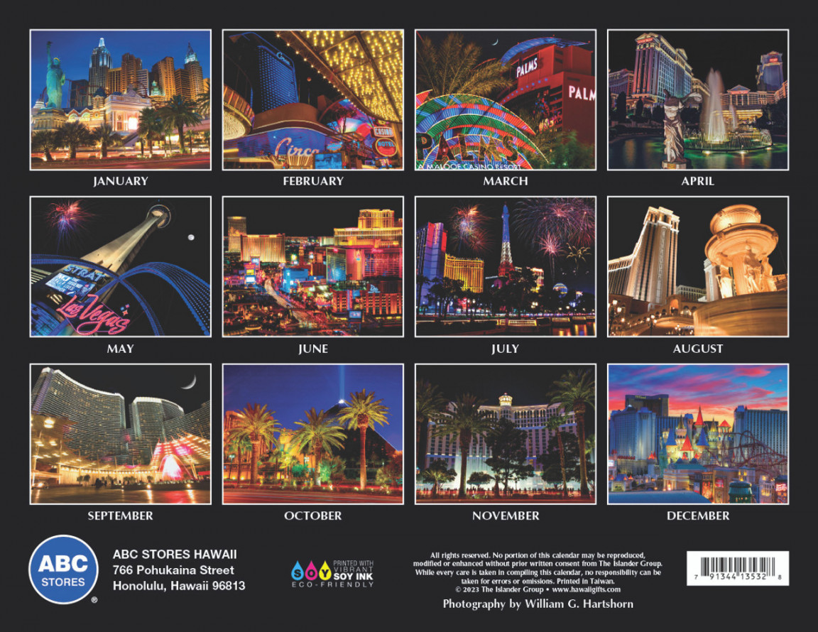 Las Vegas Scenic Calendar