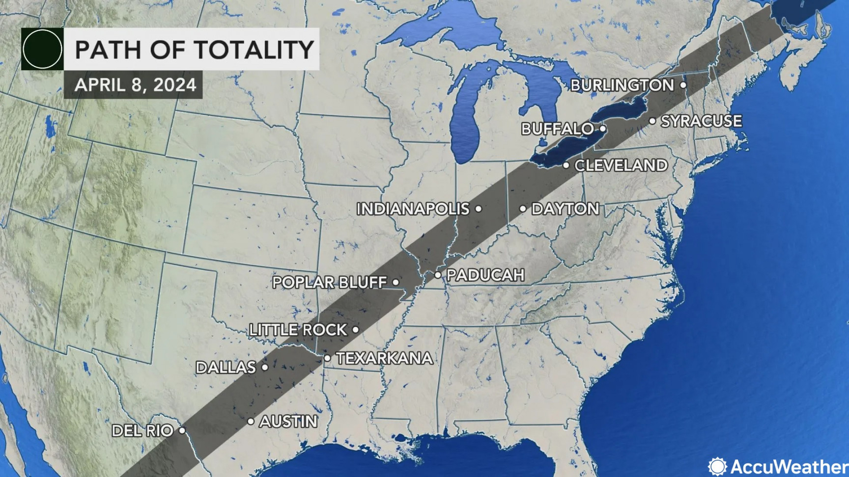 Total Solar Eclipse in US, Canada