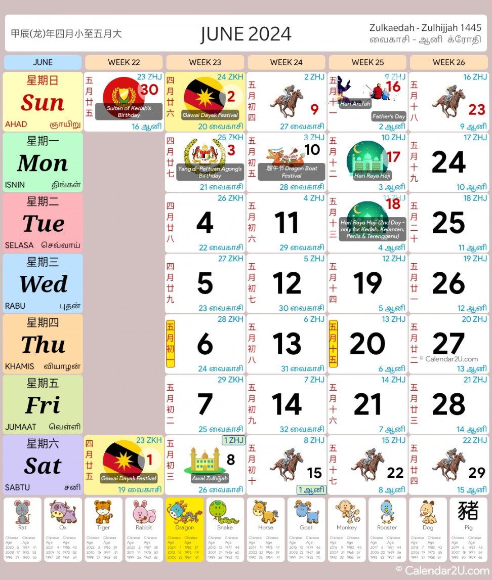 Malaysia Calendar - Blog
