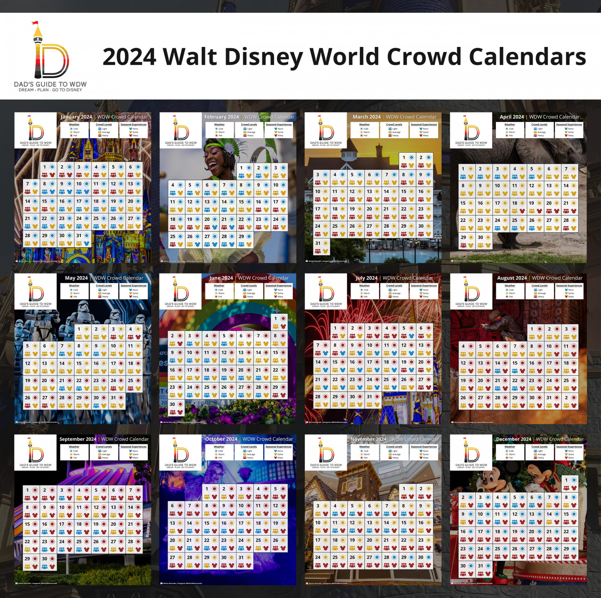 May Disney World Crowd Calendar - Plus Weather and Events