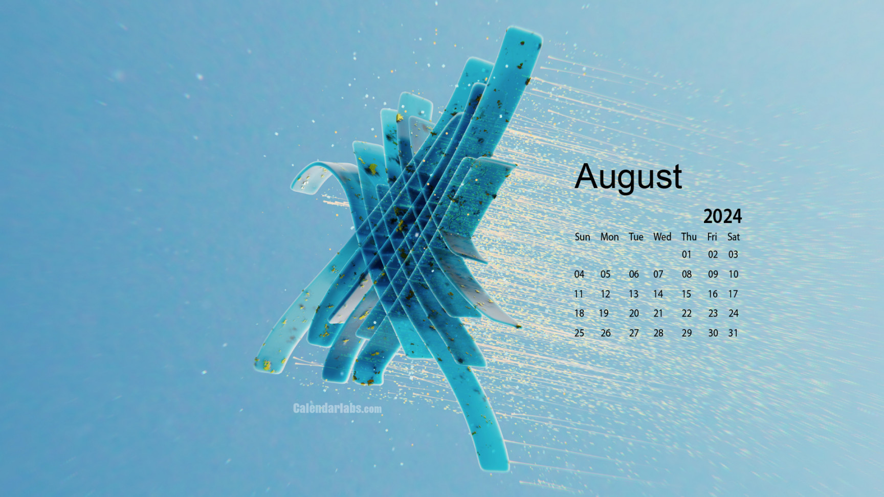 August  Desktop Wallpaper Calendar - CalendarLabs