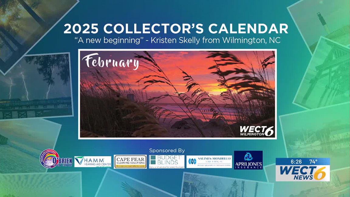 WECT announces February winner of the  Collector’s Calendar Contest