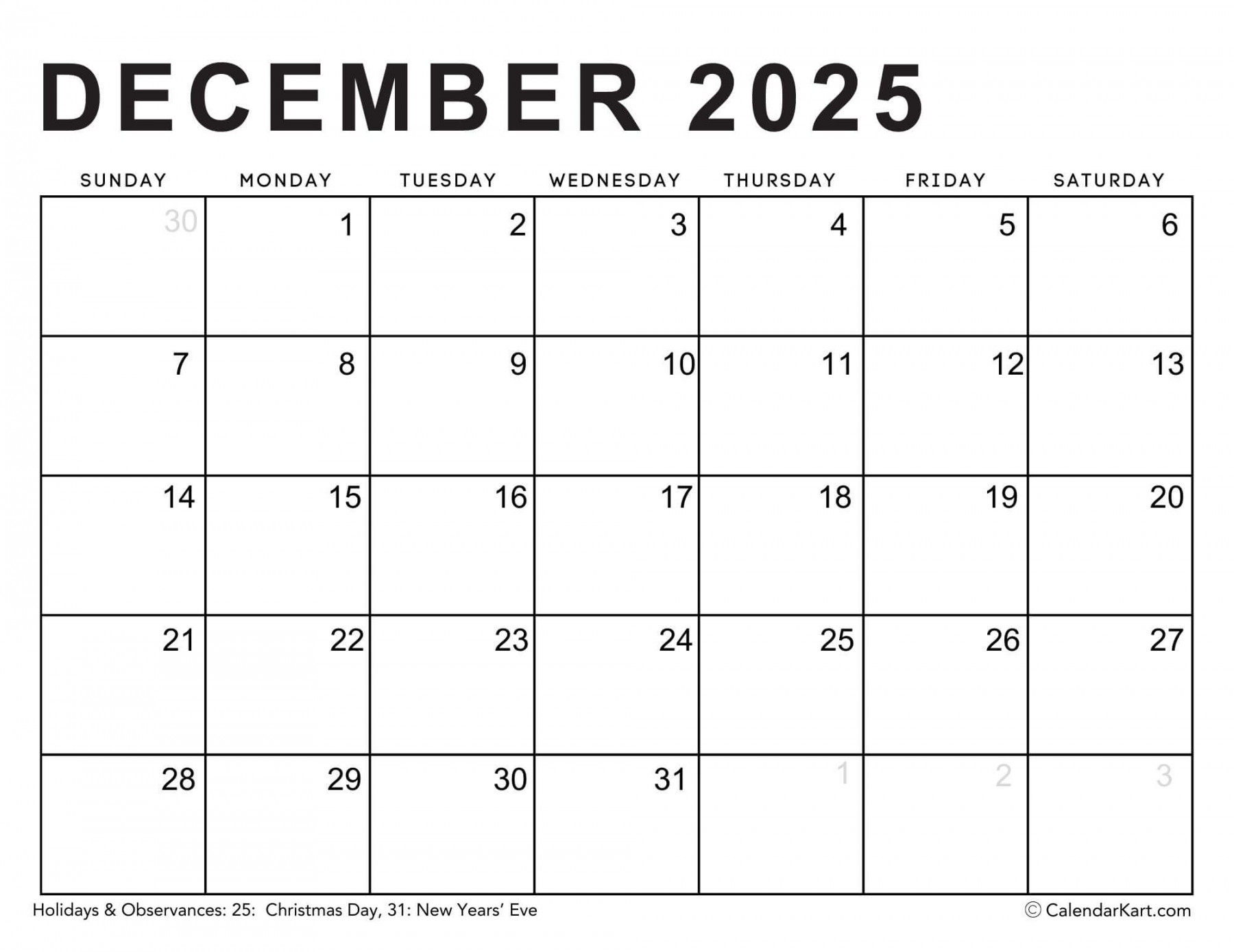 Editable Printable Calendars  - Typeable PDF - CalendarKart