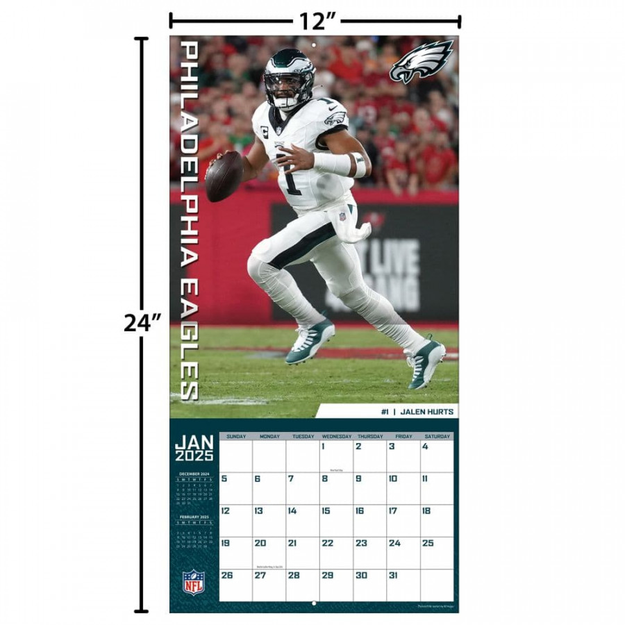 NFL Philadelphia Eagles  Wall Calendar