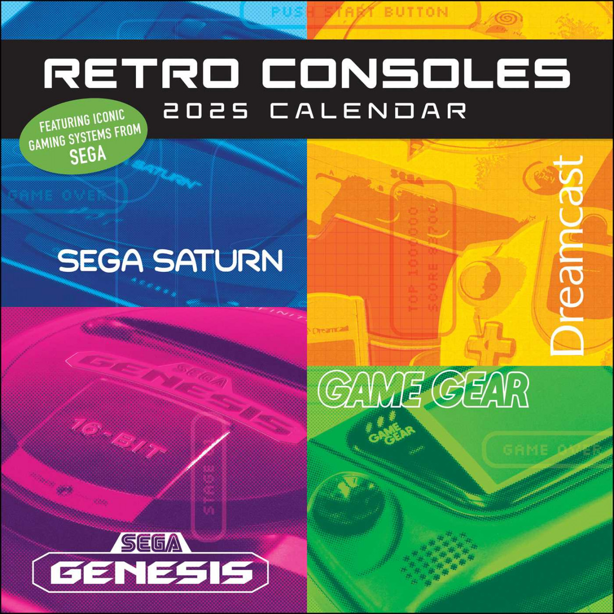 Retro Consoles  Wall Calendar - Book Summary & Video