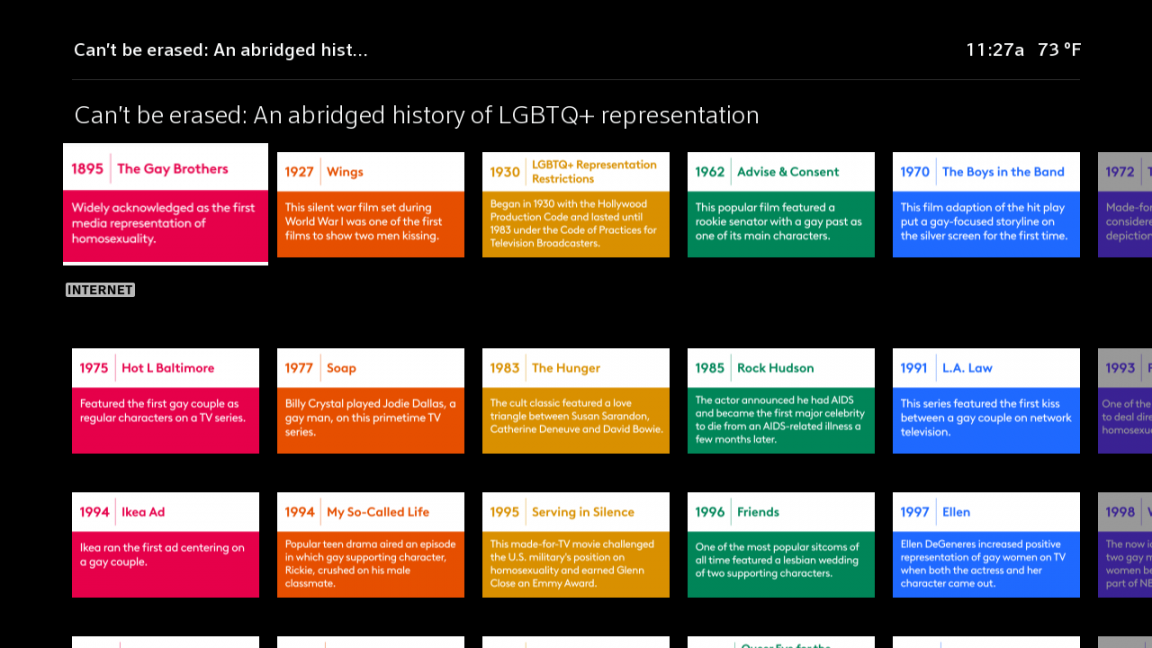 Xfinity Pride  Programming  Cablefax