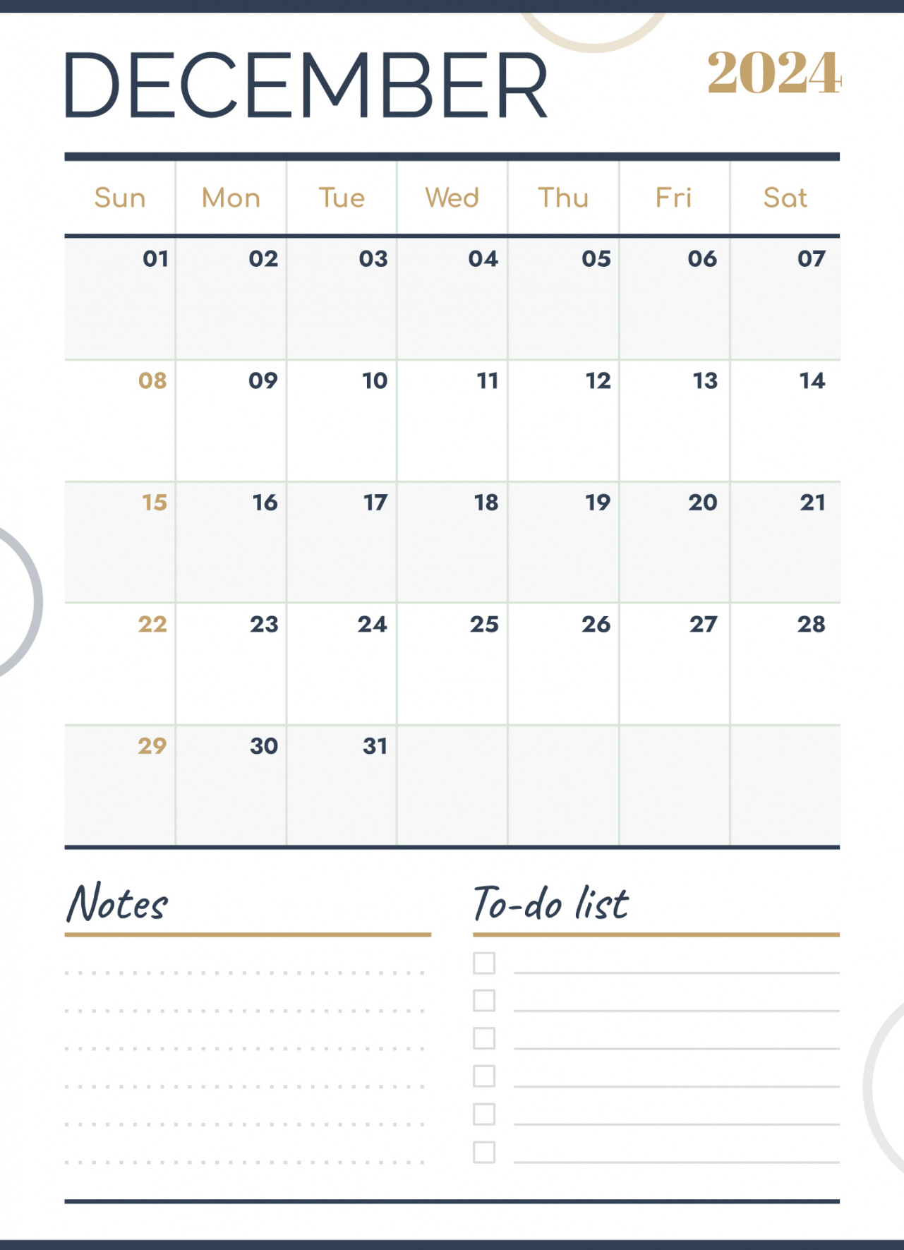 December  Calendar Free Google Docs Template - gdoc