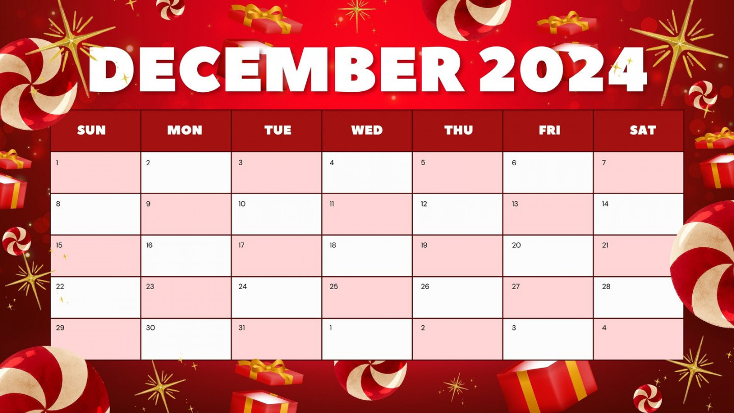 Free custom printable Christmas calendar templates  Canva