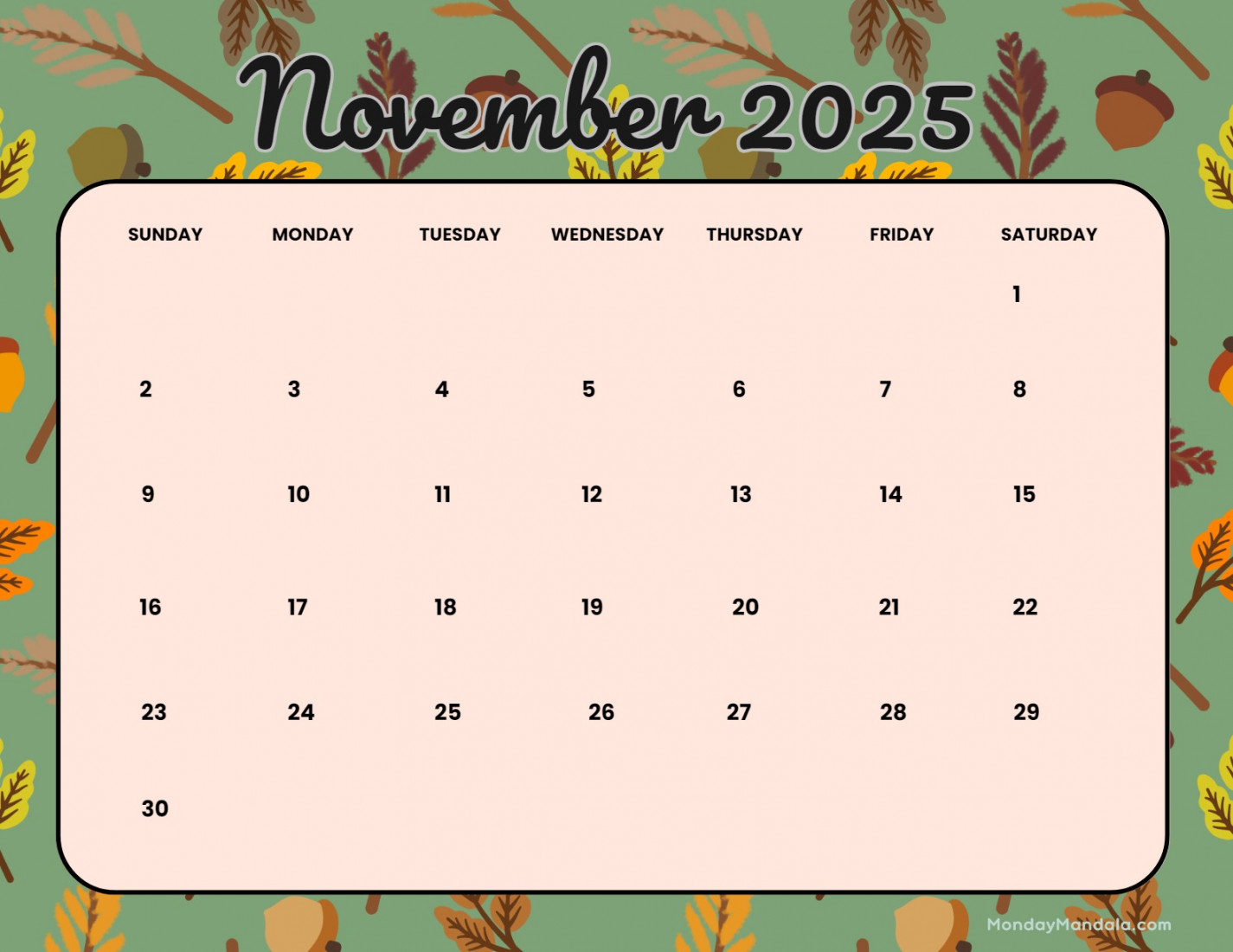 Printable Calendars For  &  (Free PDFs)