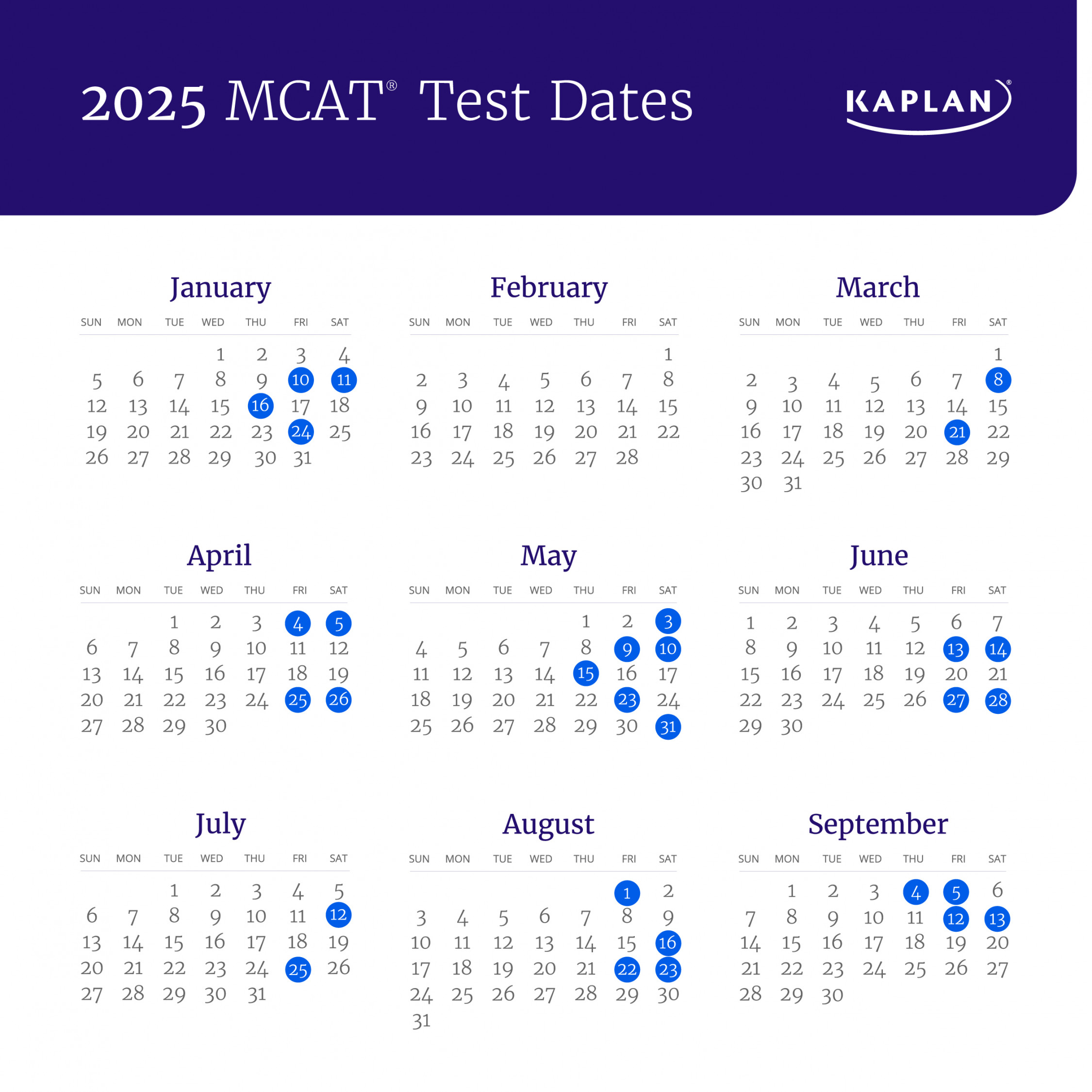 When Should I Take the MCAT in ? – Kaplan Test Prep