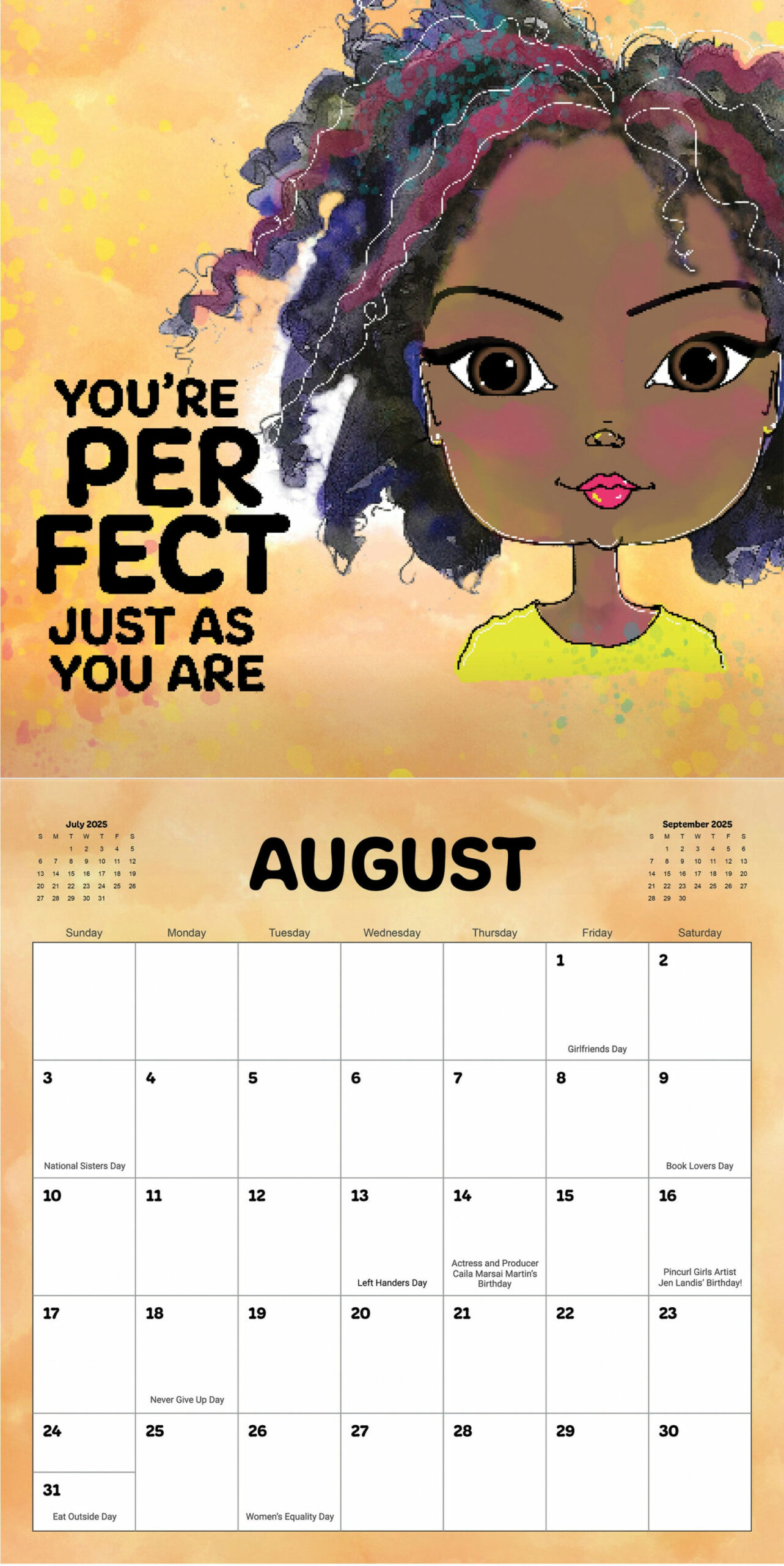 Black Girl Empowerment Calendar