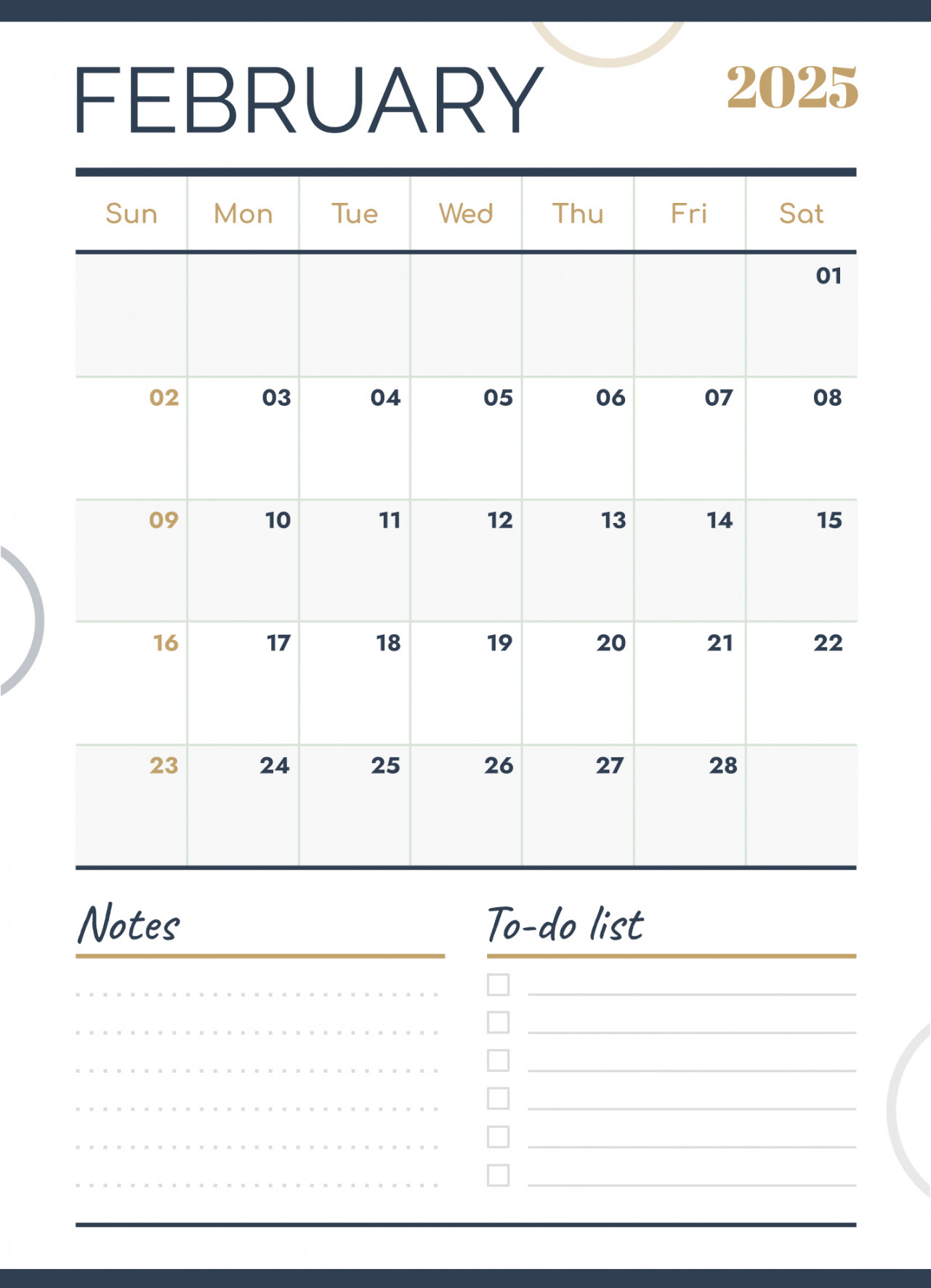 February  Calendar Free Google Docs Template - gdoc