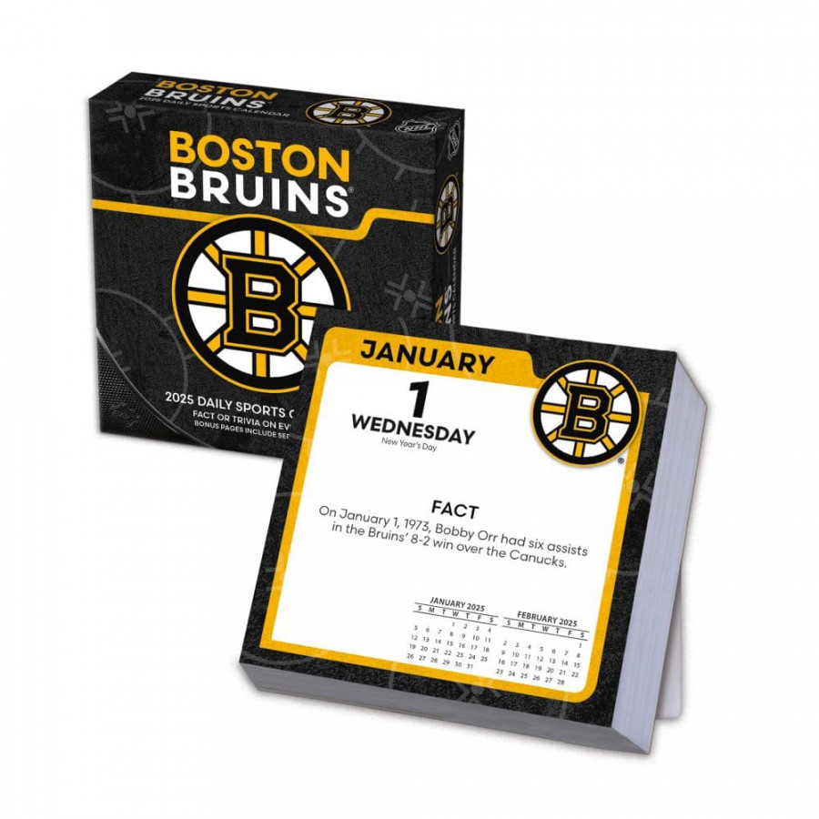 NHL Boston Bruins  Desk Calendar