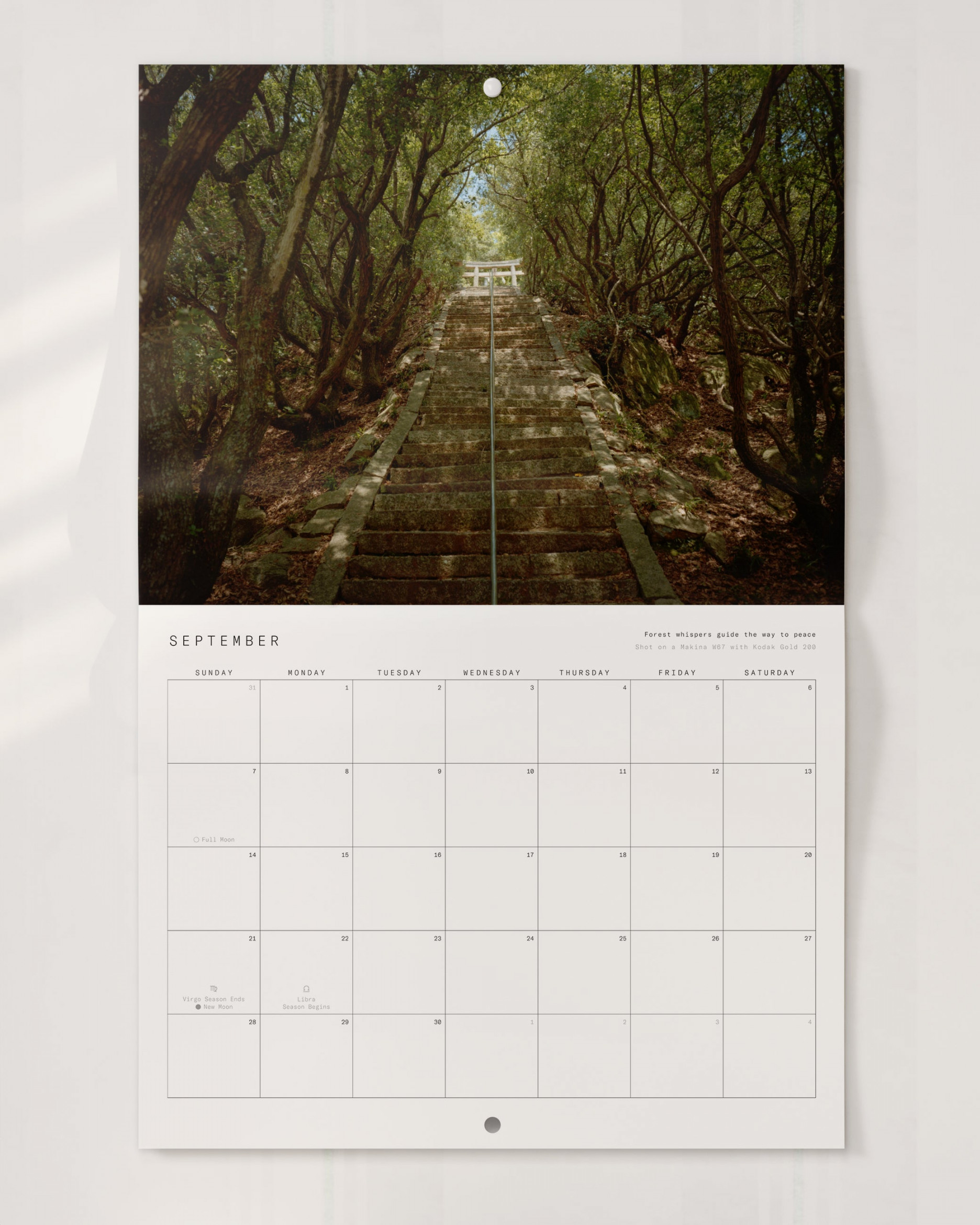 Photography Calendar