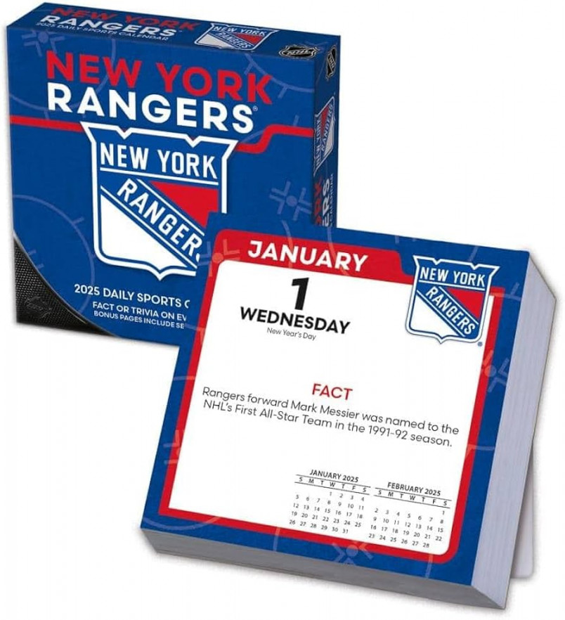 Turner Sports New York Rangers  Box Calendar ()