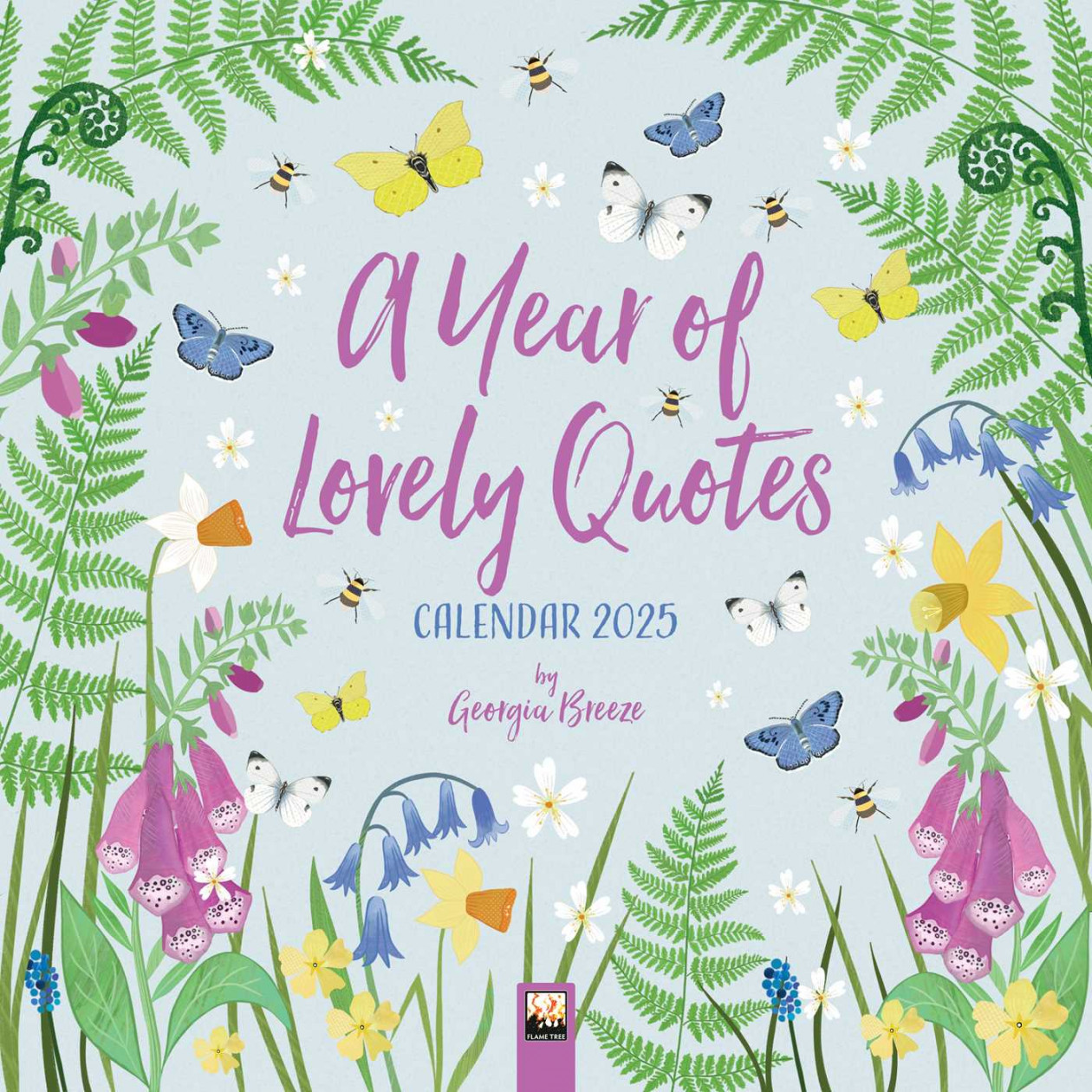 A Year of Lovely Quotes Wall Calendar  (Art Calendar) - Book