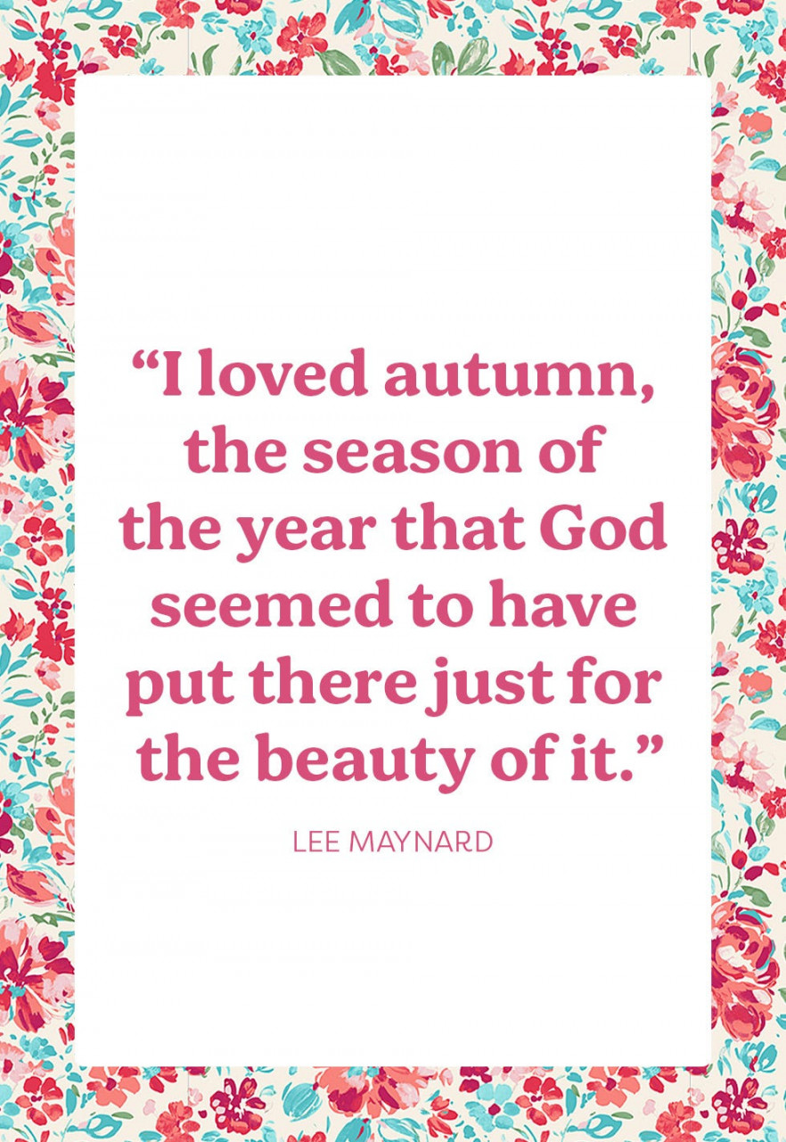 Best September Quotes to Read As Summer Ends