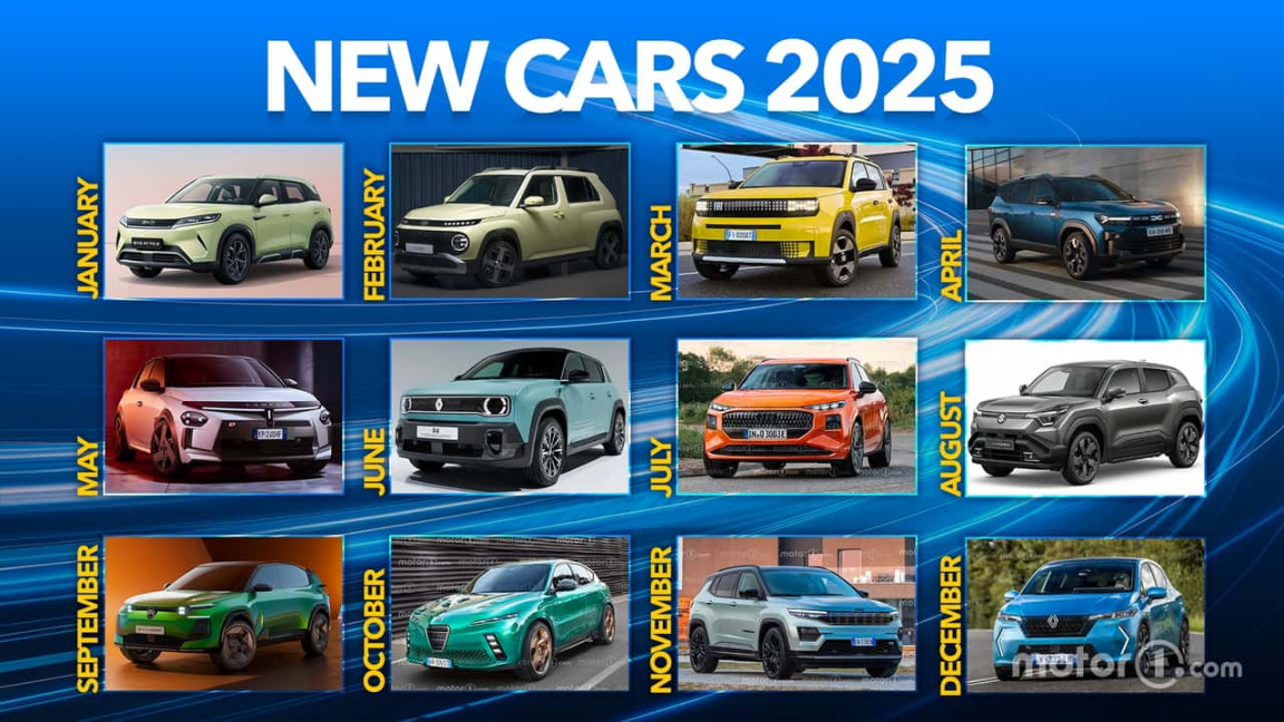 New cars : The calendar of all the upcoming models