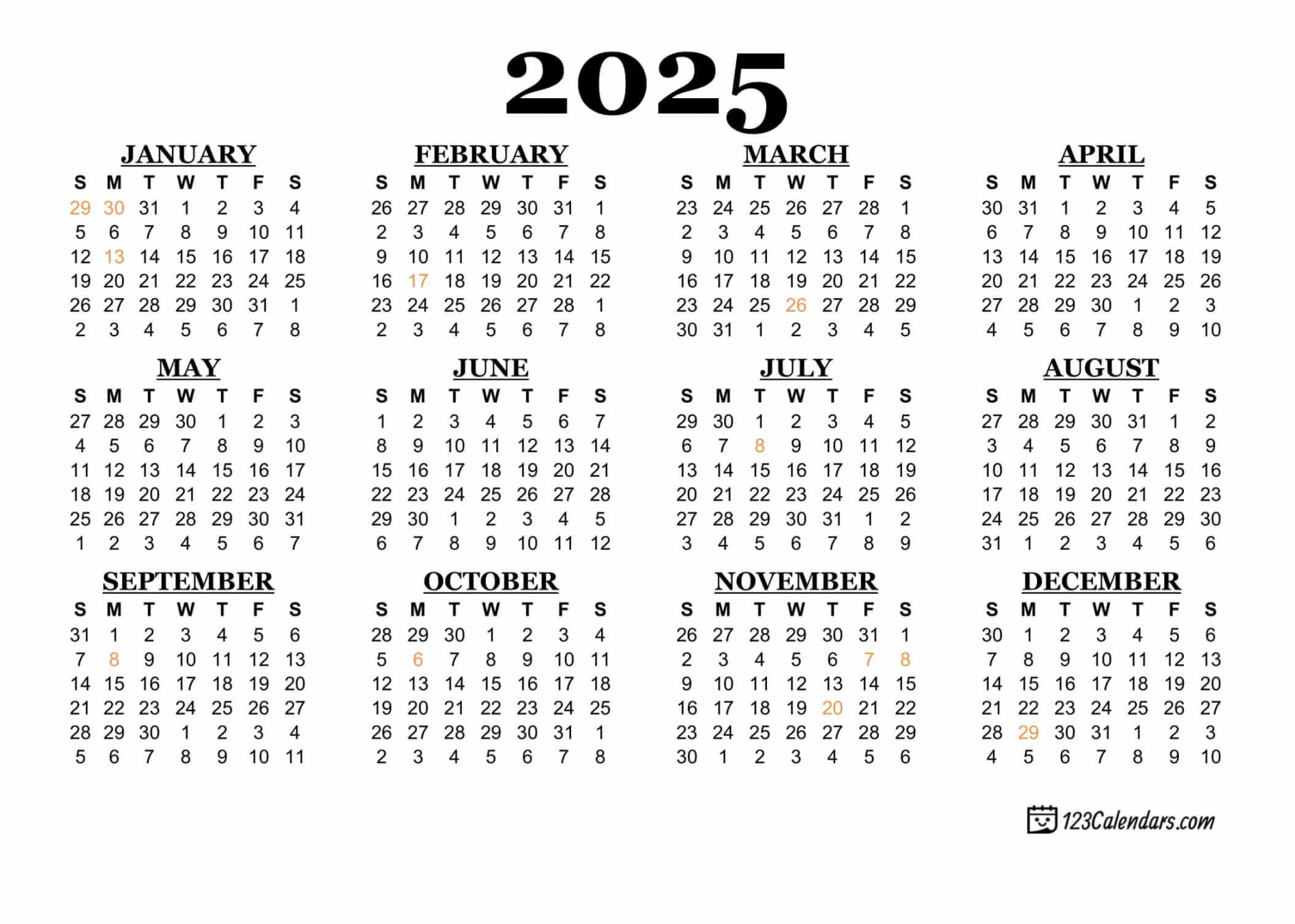 Printable Calendar  Calendars