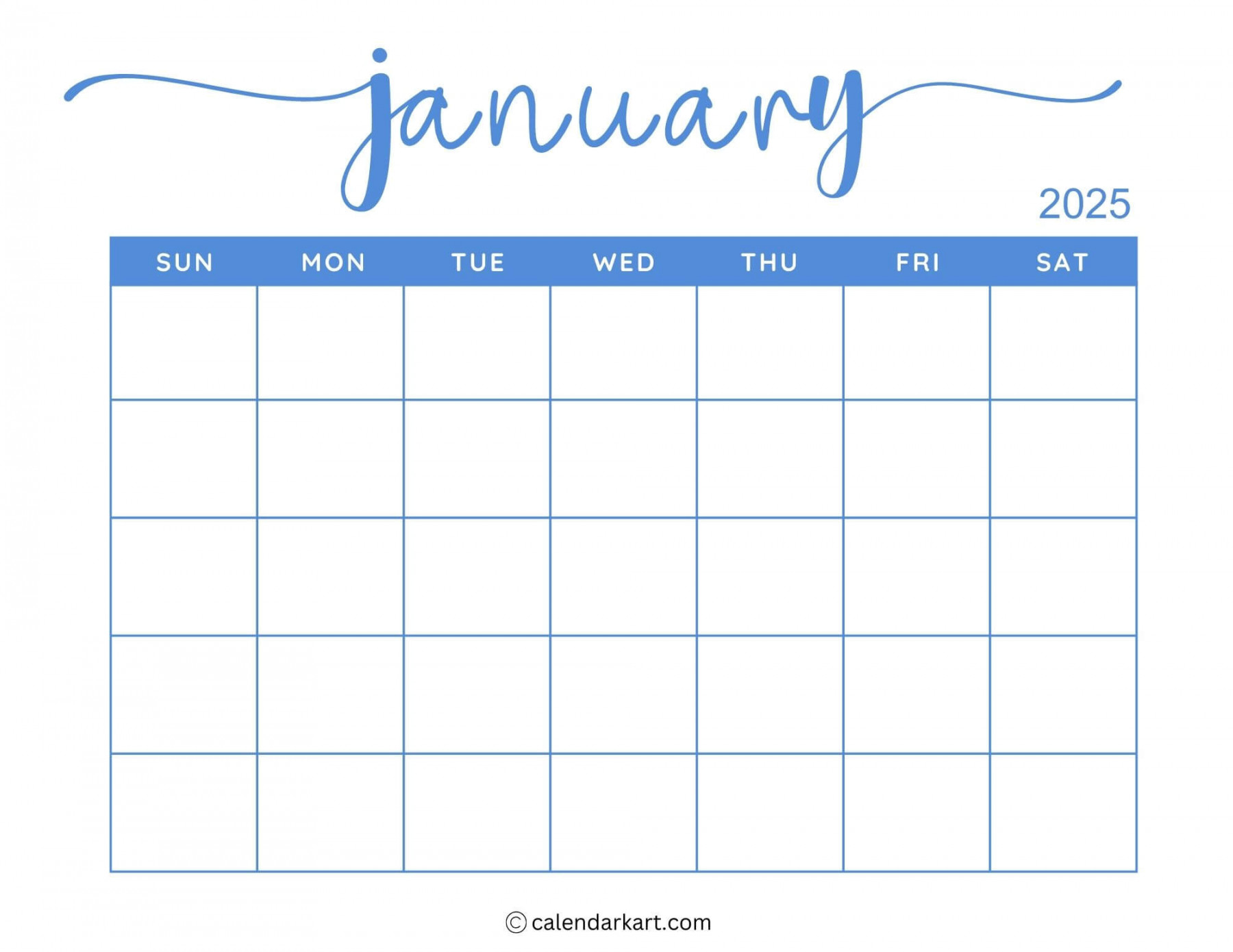 + Printable January  Calendars  free pdf  Calendarkart