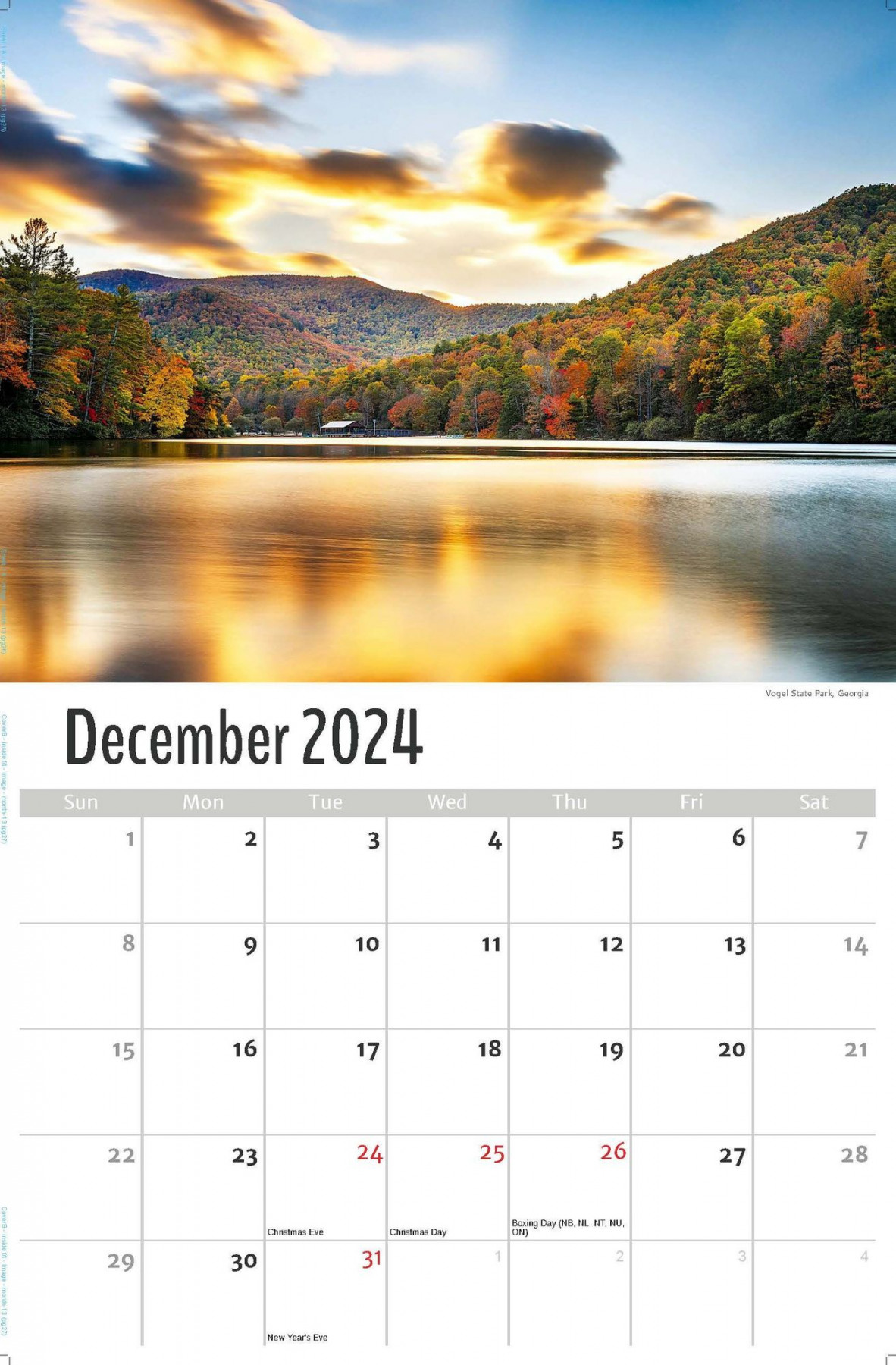 Scenes of Southeast USA Wall Calendar