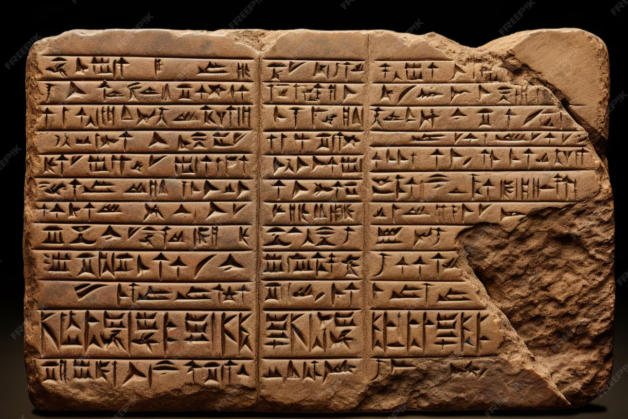 Sumerian cuneiform calendar tablet
