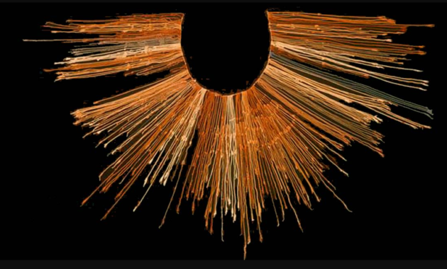 Inca quipu knotted cords Andean calendar system