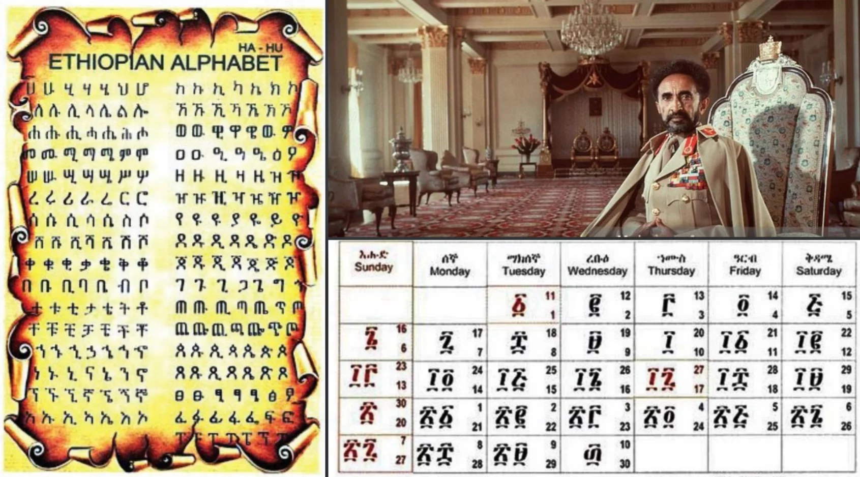Ethiopian Calendar 13 months Ge'ez traditional African time system